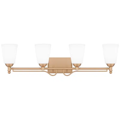 Quoizel Esther 4-light Bronze Gold Bath Light