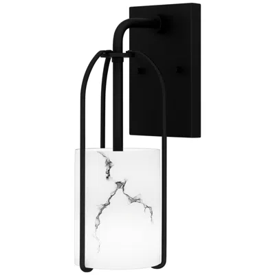 Quoizel Fairbanks 1-light Matte Black Wall Sconce