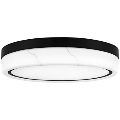 Quoizel Gasper Integrated Led Matte Black Flush Mount