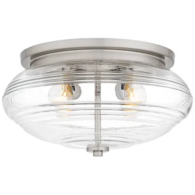 Quoizel Gatonby 16"w Brushed Nickel 4-light Ceiling Light