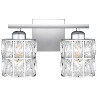 Quoizel Gibson 8" High Polished Chrome 2-light Wall Sconce