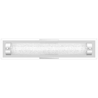 Quoizel Glitz 21 3/4" Wide Polished Chrome Led Bath Light