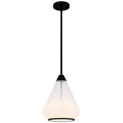Quoizel Haze 10 1/2" Wide Matte Black Mini Pendant