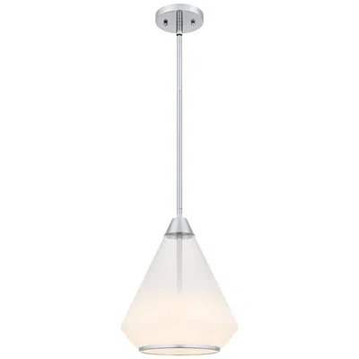 Quoizel Haze 1-light Polished Chrome Mini Pendant