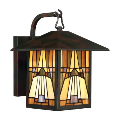Quoizel Inglenook 11 3/4" High Valiant Bronze Outdoor Wall Light