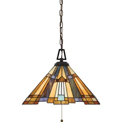 Quoizel Inglenook 3 - Light Unique / Statement Cone Pendant