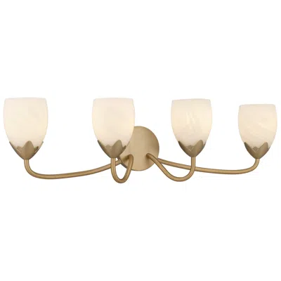 Quoizel Jacobs 4-light Bronze Gold Vanity Light