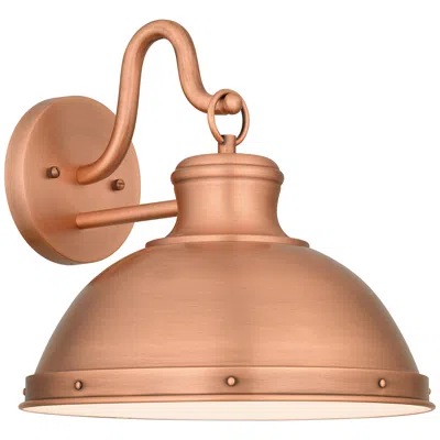 Quoizel Jameson 11 3/4" High Aged Copper Outdoor Wall Light