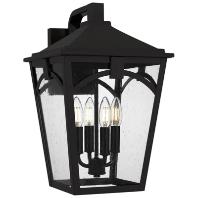 Quoizel Jaxon 4-light Western Bronze Outdoor Wall Lantern