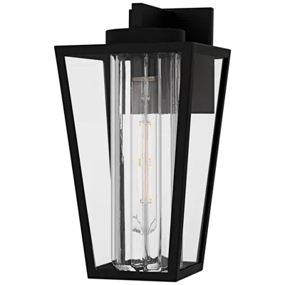 Quoizel Jett 1-light Matte Black Outdoor Wall Lantern