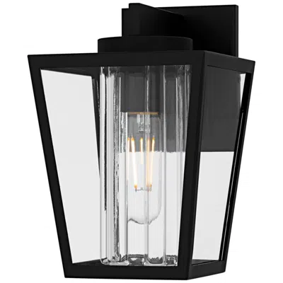 Quoizel Jett 1-light Matte Black Outdoor Wall Lantern