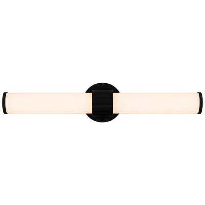 Quoizel Kaye 22 1/2" Wide Matte Black Led Bath Light
