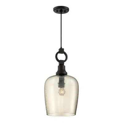 Quoizel Kendrick 11 1/2" Wide Western Bronze Mini Pendant