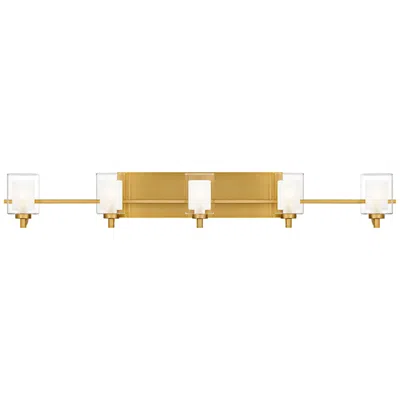 Quoizel Kolt 5-light Brushed Gold Bath Light