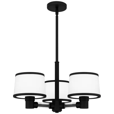 Quoizel Kylen 3-light Matte Black Pendant