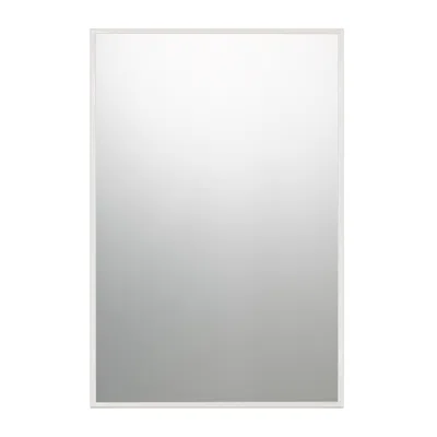 Quoizel Lockport Polished Chrome 24" X 36" Wall Mirror