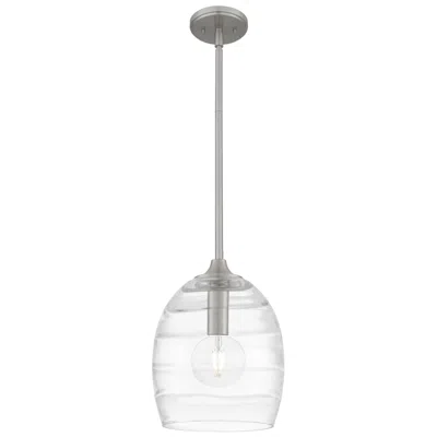 Quoizel Lucy 1-light Brushed Nickel Mini Pendant Light