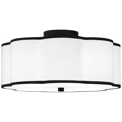 Quoizel Mabry 16" Wide Matte Black Ceiling Light