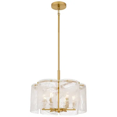 Quoizel Maisie 6-light Brushed Gold Pendant Light