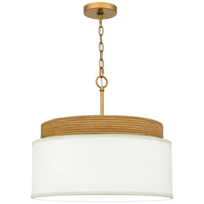 Quoizel Malia 20" Wide Brushed Gold Pendant Light