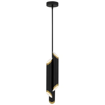 Quoizel Manelis Integrated Led Matte Black Mini Pendant Light
