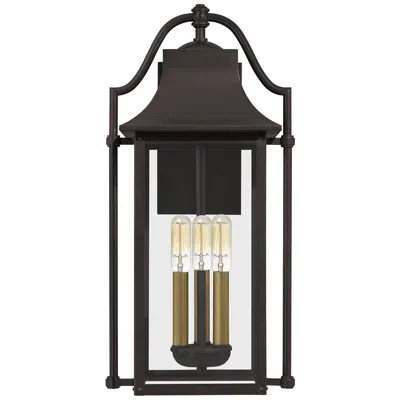 Quoizel Manning 21 1/4"h Western Bronze Outdoor Wall Light