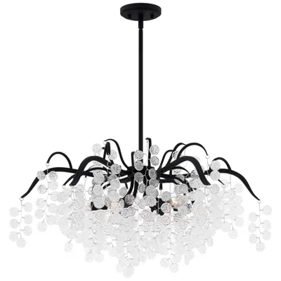 Quoizel Maple 6-light Earth Black Chandelier