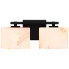 Quoizel Mather 2-light Matte Black Bath Light