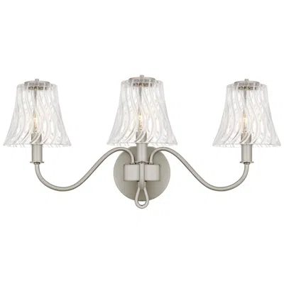 Quoizel Mckinney 3-light Brushed Nickel Bath Light