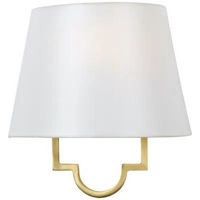 Quoizel Millennium Collection Gold 10" High Wall Sconce In White
