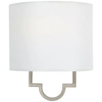 Quoizel Millennium Collection Pewter 10" High Wall Sconce In White