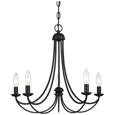 Quoizel Mirren 21" Wide 5 Light Imperial Bronze Chandelier