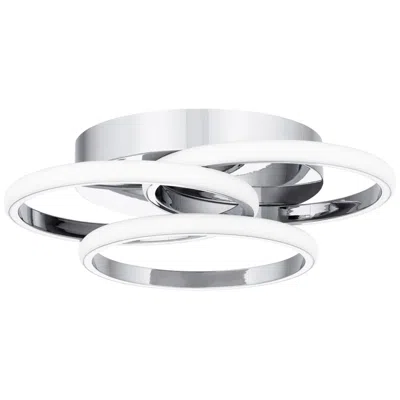 Quoizel Moonan Integrated Led Polished Chrome Flush Mount Light