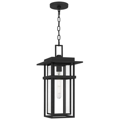 Quoizel Morgan 1-light Earth Black Outdoor Hanging Lantern