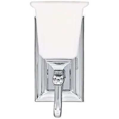 Quoizel Nicholas Collection Polished Chrome 10" High Wall Sconce