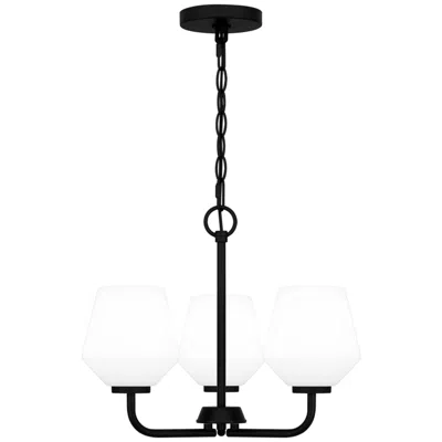 Quoizel Nielson 3-light Matte Black Pendant Light