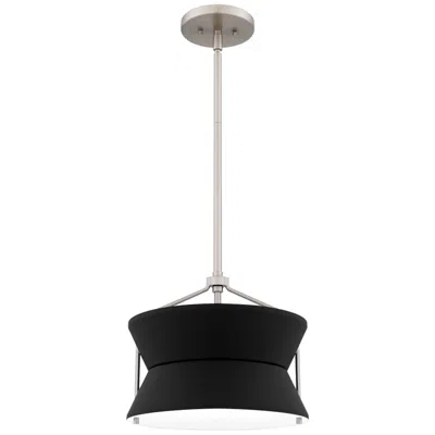 Quoizel Nira 2-light Brushed Nickel Pendant Light