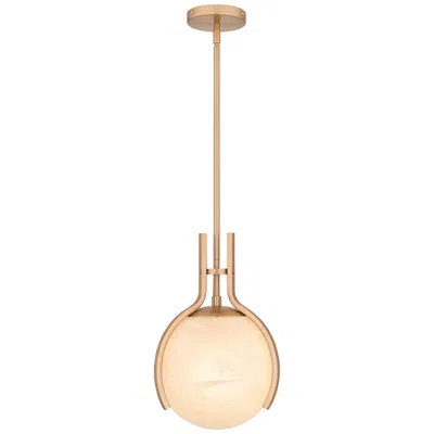 Quoizel Orbit 1-light Bronze Gold Pendant Light