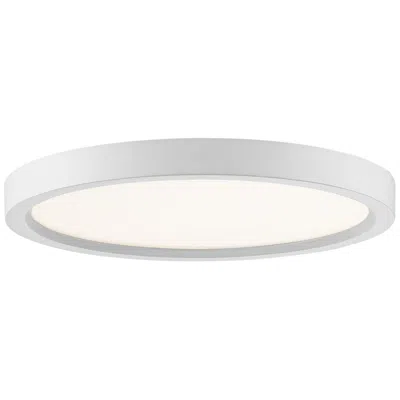 Quoizel Outskirt 11" Wide White Lustre Led Ceiling Light