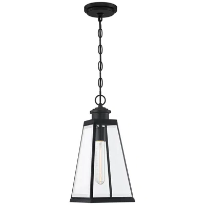 Quoizel Paxton 1-lt Matte Black Mini Pendant