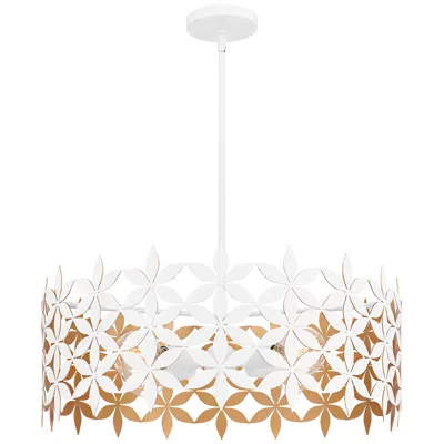Quoizel Piper 24 1/4"w Matte White Art Shade Pendant Light