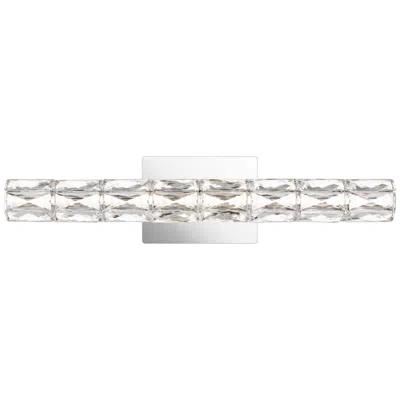 Quoizel Platinum Luster 24"w Polished Chrome Led Bath Light