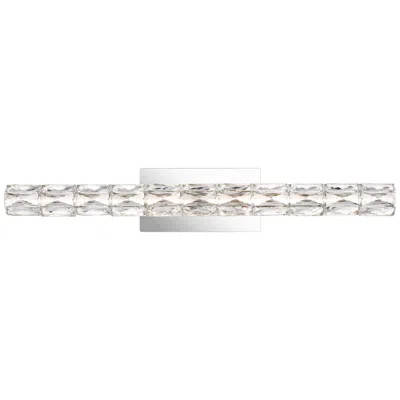 Quoizel Platinum Luster 32 3/4" Wide Polished Chrome Led Bath Light