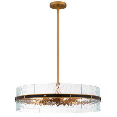 Quoizel Reagan 24" Wide Matte Black Pendant Light