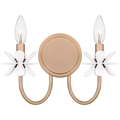 Quoizel Remy 2-light Bronze Gold Wall Sconce