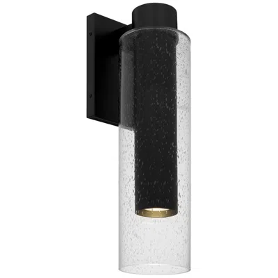Quoizel Sawyer 1-light Matte Black Dark Sky Outdoor Wall Lantern