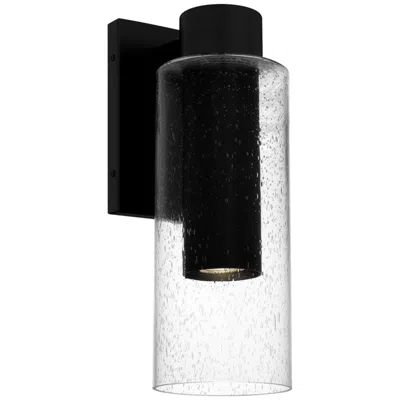 Quoizel Sawyer 1-light Matte Black Dark Sky Outdoor Wall Lantern