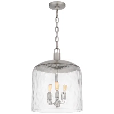 Quoizel Selma 3-light Brushed Nickel Pendant Light