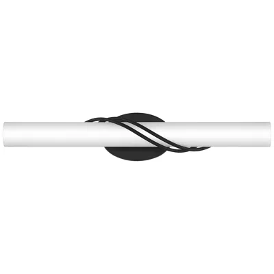 Quoizel Serenade 25 1/4" Wide Black Led Bath Light