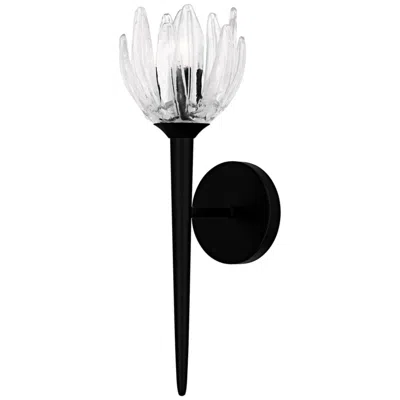 Quoizel Shea 1-light Matte Black Wall Sconce